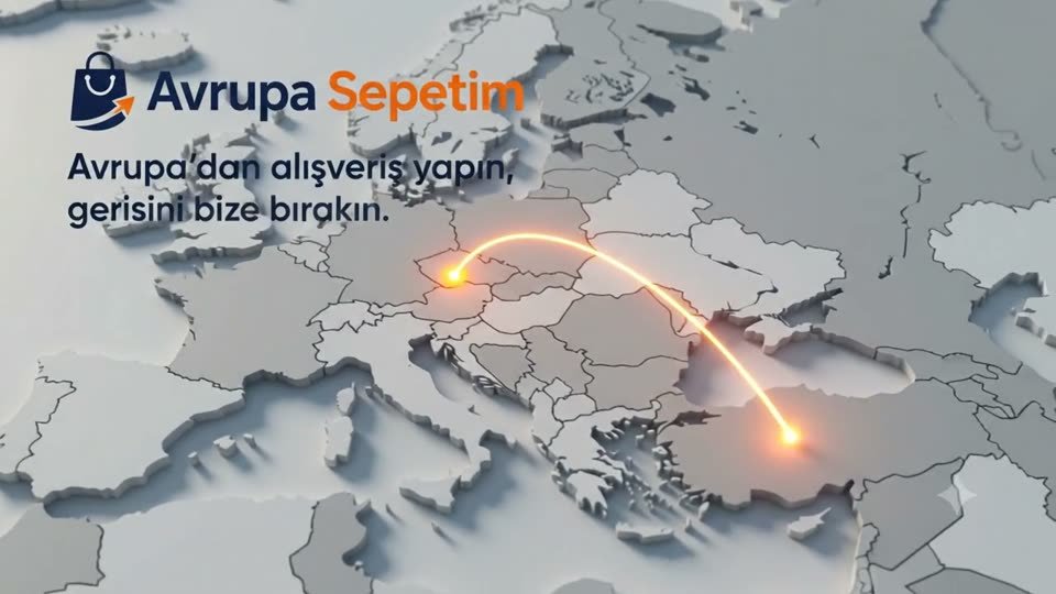 AvrupaSepetim paket yönlendirme süreci: Avrupa deposu, gümrük evrakları ve Türkiye'ye teslimat